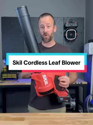SKIL PWR CORE 20V Cordless Leaf Blower #skil #leafblower #cordlessleafblower #DIY 