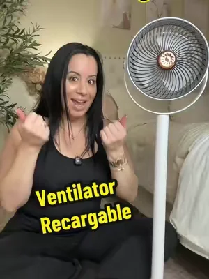 Ventilador recargable que su altura se ajusta a 4 tamaños ideal para el verano #ventiladorrecargable #ventilador #calor #cuba #dealsforyoudays 