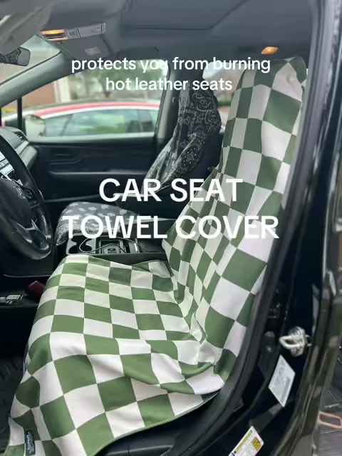 Wait… why did nobody tell me this existed sooner? 😭 This towel literally goes OVER your car seat, so after the gym, the pool, the beach, or just sweating through the summer, you’re not ruining your seats. It takes two seconds to throw on, stays in place, and when it gets dirty? Toss it in the wash. This is one of those purchases you’ll use way more than you think. #towel #carseattowel #leatherseats #cartowel #dealsforyoudays 