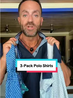 These classic polos are made with lightweight performance fabric that’s stretchy, breathable, and quick-drying, so you stay comfortable whether you’re out in the heat, on the golf course, or heading out for the evening. The contrasting collars and stylish patterns give them a clean, elevated look without going over the top. #menspoloshirt #poloshirt #mensstyle #SummerVibes #DealsForYouDays 