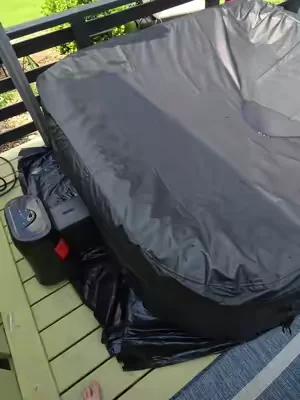 Turn your backyard into everyone's favorite summer destination! 🌞 This inflatable hot tub sets up fast, fits up to 4–6 people, and features 130 bubble jets with a built-in heater for the ultimate backyard spa experience. Perfect for relaxing after a long day or hosting friends and family. #InflatableHotTub #BackyardSpa #OutdoorLiving #TikTokShopCreatorPicks #dealsforyoudays