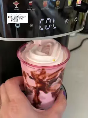 Replying to @Cking388 no freezer prep ice cream 🙅🏻‍♀️ #slushy #icecream #slushymaker #icecreammaker #dealsforyoudays 