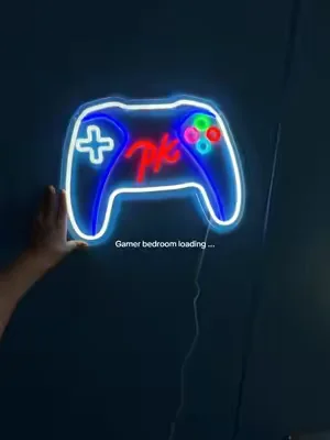 #ledneonsign #gamerroom 