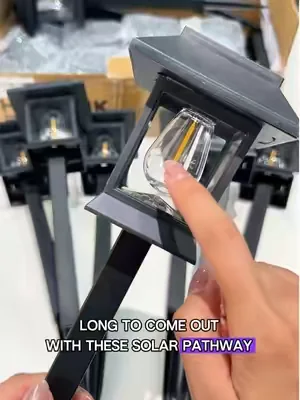 12 pcs Solar pathway lights, tiny, cute, waterproof, decor, outdoor lighting \#pathwaylights#outdoorlights #solarlights#DealsforYouDays #SummerWins 