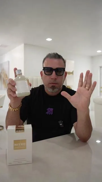 Dumont Nitro White Intensely 3.4 Oz Extrait De Parfum Spray By Dumont - New Launch #DumontNitroWhiteIntensely #elyosva 