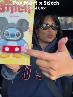 Unboxing my plush pendant stitch blind box from pop mart! Love that they’re having more Disney blind boxes! #liloandstich #disneystitch #summeressentials #disneymerch #disneyblindbox 