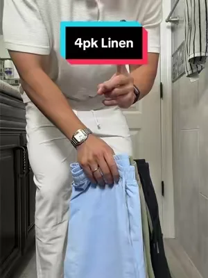 vacation pants 🤝 #pants #menspants #linenpants #mensfashion #tiktokshopcreatorpicks 