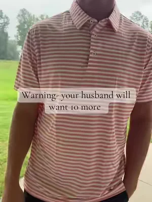 literally my husbands favorite shirts #mensfashion #menspolo #golfshirt 