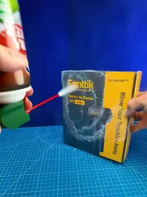 💨⚡ Stop wasting money on canned air! The FANTTIK Jet Engine Air Duster delivers powerful, high-speed airflow that blasts away dust, dirt, crumbs, and debris in seconds. Perfect for detailing your car, cleaning keyboards, electronics, cameras, vents, workbenches, and more. 🚀 Jet-engine-inspired power 🔋 Rechargeable and reusable 💰 No more buying disposable canned air 🧹 Great for auto detailing, home, office, and tech cleaning ⚙️ Compact, lightweight, and easy to carry anywhere Once you try this, you'll never go back to canned air again. More power, less waste, and incredible versatility in one tool. 🔥 Grab yours now while the deal is live! #FANTTIK #AirDuster #CarDetailing #CleaningTools #TikTokShopFinds @Fanttik @Fanttik Prime 