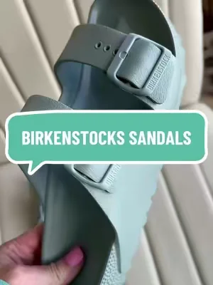 These Birkenstocks come in a ton of different colors but they’re selling out fast ☀️💦 @QVC, Inc #birkenstocks #sandals #dealsforyoudays 