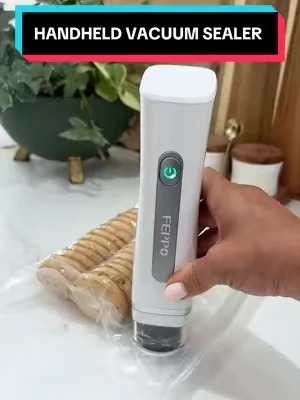 Keeps food fresh so much longer! @FEPPO #vacuumseal #foodstorage #kitchengadgets #dealsforyoudays #summerwins 