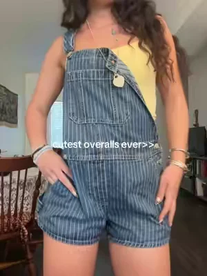 I love the stripes so much #overalls #westernfashion #countryoutfit #summeroutfits #countryconcertoutfit 