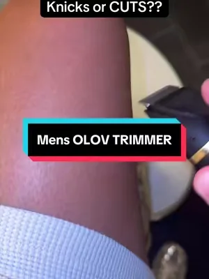 MENS ELECTRIC TRIMMER ON SALE TODAY!! #tiktokshop #olov #olovtrimmer #bodytrimmers #menshair 