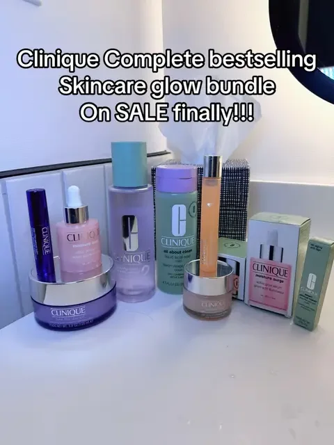 If you've been wanting to try Clinique, this TikTok Shop exclusive is such a great way to stock up! This 7-piece collection includes skincare and makeup favorites Perfect for achieving hydrated, glowing skin while trying some of Clinique's bestselling products in one bundle. it #Clinique #CliniqueSkincare #skincareroutine #dealsforyoudays #tiktokshopsummerturnup