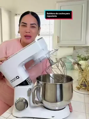 Batidora de pie Kitchen in the Box de 8,5 cuartos (aprox. 8 litros) | Batidora de cocina de 900 W y 10 velocidades para repostería, masas, galletas y cocina diaria | El mejor regalo para las fiestas#tiktokshopcreatorpicks #dealsforyoudays #merenguera #reposteria #cocina 