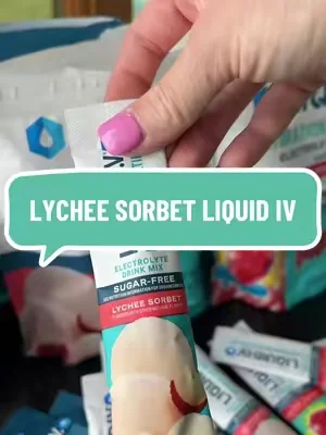 🚨NEW RELEASE lychee sorbet flavor is already selling out fast 🔥 @Liquid I.V. #dealsforyoudays #electrolytes #hydration 