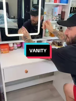 #vanity #makeupvanity #vanitymakeup #vanityorganization #vanitysetup 
