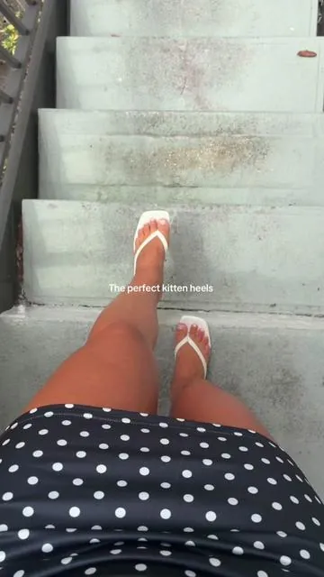 They are soo comfy #kittenheel #fyp #affordable #tiktokshop 
