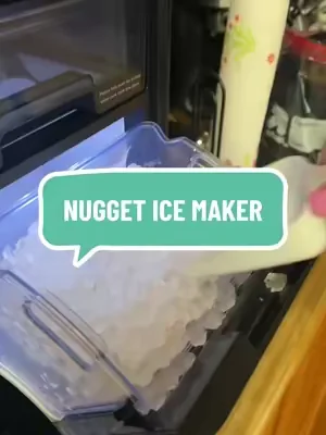 This nugget ice maker is selling out fast 🧊💦 @EUHOMY #dealsforyoudays #icemaker #euhomysuperbrandday 