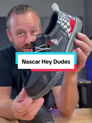 HEYDUDE Wally Funk NASCAR Merica #heydude #nascar #sliponshoes #newrelease #tiktokshopcreatorpicks 