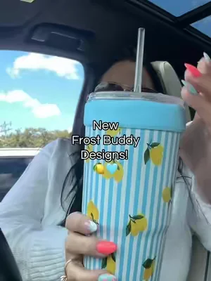 Frost buddy new summer collection!  #dealsforyoudays #summerwins #frostbuddy #tumbler #tumblertok 