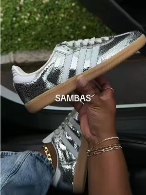 #sambas #adidas #adidassamba #metallicsambas #metallicsneakers @Fly Kicks 