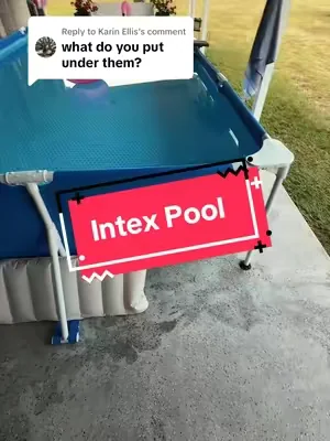 Replying to @Karin Ellis #pool #intexpool #abovegroundpool #swimmingpool 