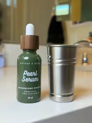 Equal to SIX big bottles?! #nathanandsons #mouthwash #pearlserum 