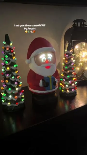 #creatorsearchinsights #christmasinjulyideas @HSN, Inc These animated Christmas Santas sold out early last year, so I’m not taking any chances this time. 🎄✨#christmasinjuly #christmasdecor #christmas2026 