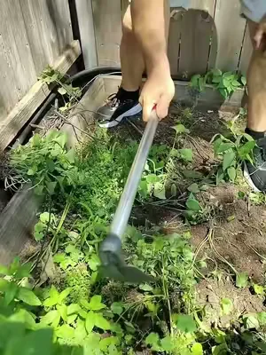 Garden Weeding Hoe, Ergonomic Manganese Steel Garden Hoe, 20" Planting and Sowing Weeding, Yard, Farm & Garden Tilling, #GardeningTool #GardenHoe   #TikTokShopCreatorPicks #DealsForYuoDays #Summerwins 