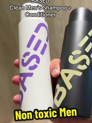 The BASED men’s shampoo and conditioner combo pack uses made in USA ingredients and is nontoxic! It has no phalates or parabens  and smell smells amazing! If you’re wanting some nontoxic men grooming items start with based ##basedshampoo##basedbodyworks##mensshampoo##nontoxicshampoo##dealsforyoudays@@BASED