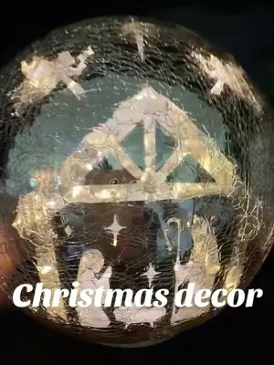 @QVC, Inc gorgeous nativity scene for Christmas/Christmas decor, limited stock limited time#christmasdecor #christmasinjuly #qvctiktokshop #dealsforyoudays #summerwins 