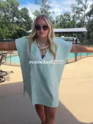 I know this won’t last long! #dealsforyoudays #tiktokshopcreatorpicks #sandcloud #swimcoverup #wearabletowel @Sand Cloud 