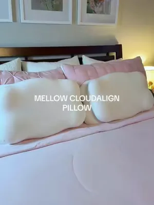 this bundle deal rn!! 2 cloud pillows + 2 cooling pillowcases ☁️ your neck will thank you @Mellow Sleep  #mellowsleep #cloudalignpillow #memoryfoampillow #bettersleep #dealsforyoudays 