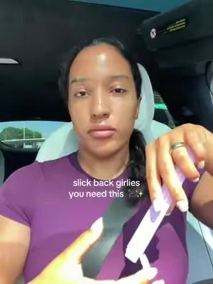 I was running late per usual to school drop off and this got me together so quickly  #slickback #slickbackbun #dealsforyoudays #tiktokshopcreatorpicks #summervibes 