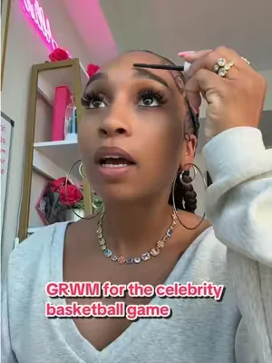 Yall know I do not be outside like that, BUT we going to the celebrity basketball game!! Let me do me a quick lil face. All products linked bookie