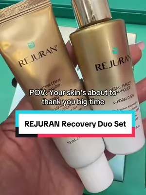 REJURAN Recovery Duo Set #dealsforyoudays #tiktokshopcreatorpicks #tiktokmademebuyit #summervibe #rejuran @REJURAN US 