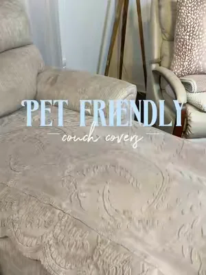 A plush couch cover?! Sign me up. #couchcovers #petfriendly 