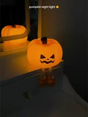 #halloween #halloweendecor #nightlight #pumpkin 
