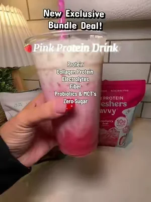 100/10! This bundle is ABSOLUTELY delicious and it’s good for you! #javvyprotein #javvybundle #javvystrawberryacai #javvycreamer #tiktokshopcreatorpicks 