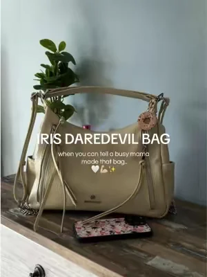 Hands free & still a baddie 🤍✨ #irisdaredevil #dealsforyoudays #mombag #irisandrainbow #bagtok @Rainbow Boutique LLC @rainbowaffiliates 