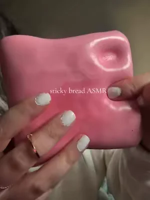 sticky part is my favvv #squishy #slowrising #breadsquishy #dealsforyoudays #toysoftiktok 