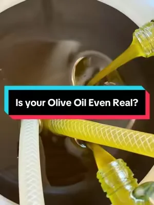 Is Your Olive Oil Real?