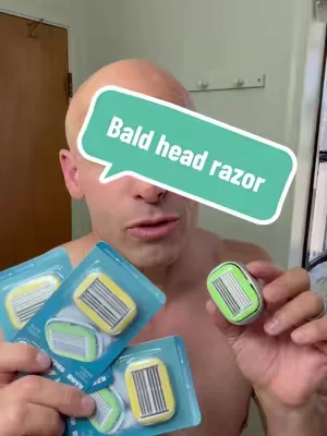 Snipeace bald head razor #Bald #HeadShave #ShaveHead 