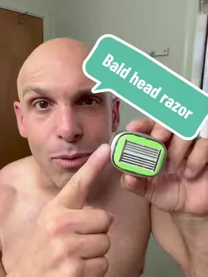 Snipeace bald head razor #Bald #ShaveHead #HeadShave 