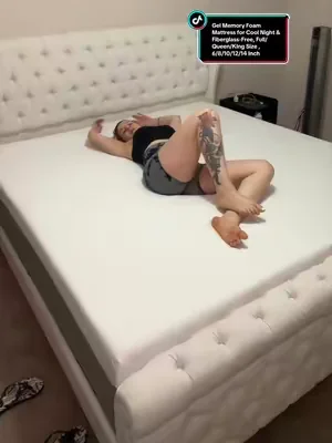 Envío gratis!!✅✨la comodidad no tiene precio!! Colchón de espuma viscoelástica de gel para noche fresca y sin fibra de vidrio, tamaño completo/queen/KIng, 6/8/10/12/14 pulgadas media firme en caja para fresco Alivio del sueño y la presión y equilibrio perfecto de Suavidad. #memoryfoam #mattress #comfortable #soft #nightroutine 