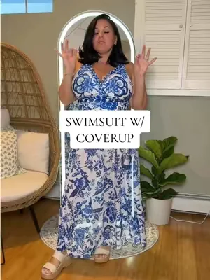 This bathing suit is so comfortable too!!  #dealsforyoudays #summerwins #bathingsuit #swimsuit #midsizefashion 