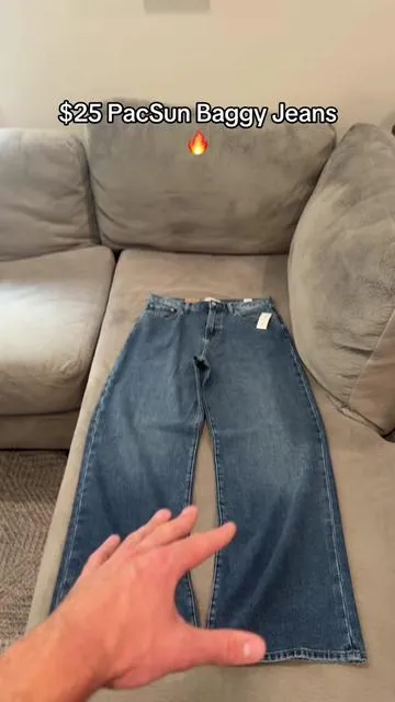 6’1 170 wearing size 32x32🤝 #pacsun #jeans #baggyjeans #tiktokshopmademebuyit #baggyfit 