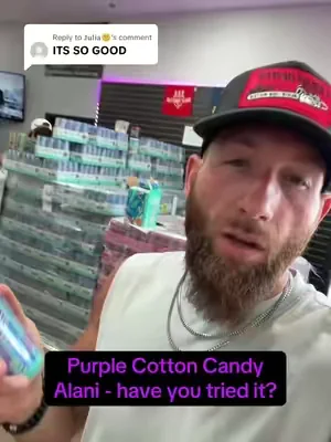 Replying to @𝐉𝐮𝐥𝐢𝐚🌞 Purple Cotton Candy Alani - have you tried it? #alani #alaninu #fyp 