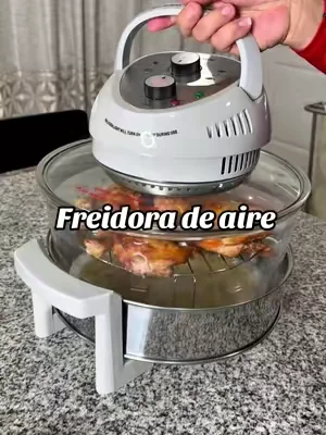 Freidora de aire extra grande de 16 Quarts. #airfryer #freidoradeaire #dealsforyoudays #comidasaludable #kitchenfinds 